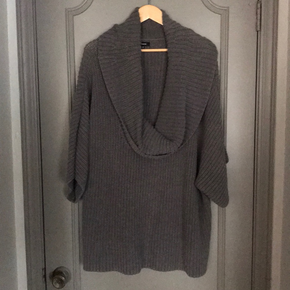 Express - Cowlick Tunic Sweater